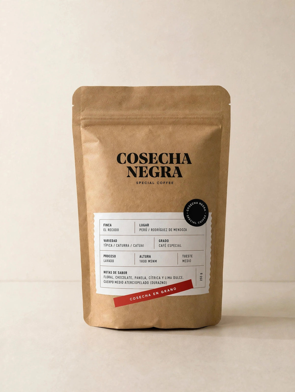 Cosecha Negra 250g Grano